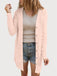 Y2K Solid Long Sleeve Front Button Cardigan