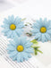 Daisy Flower Hair Clip - vintage fashion, retro style, classic elegance for vintage lovers