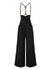Dark 1950s Button Suspender Pants - vintage fashion, retro style