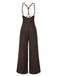 Dark 1950s Button Suspender Pants - vintage fashion, retro style