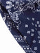 Dark Blue 1940s Paisley Drawstring Romper — 1940s vintage charm for her modern wardrobe