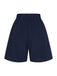 Dark Blue 1940s Solid Pleated Shorts, vintage fashion, retro style - perfect for women who love vintage and retro fashion