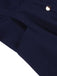 This Dark Blue 1950s Peter Pan Collar Belted Dress wraps her in 1950s elegance, one twirl at a time