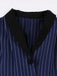This Dark Blue 1950s Striped Patchwork Belted Dress wraps her in 1950s elegance, one twirl at a time