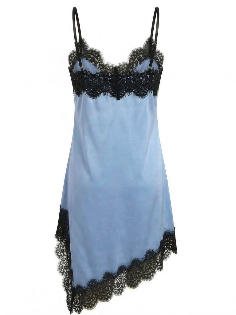 dark blue lingerie dress Just Sexy Lingerie Sheer Navy Blue Lingerie Babydoll Slip Dress L Floral