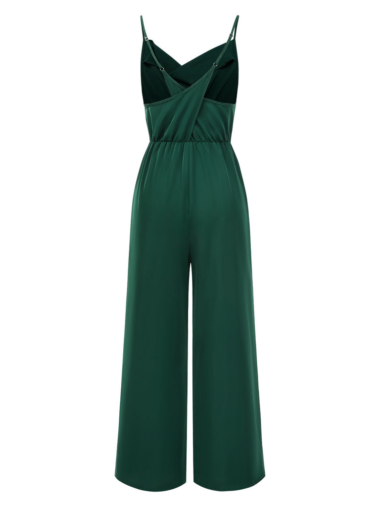 1930s Solid Spaghetti Straps Cowl | 1930s | vintage romper, retro jumpsuit