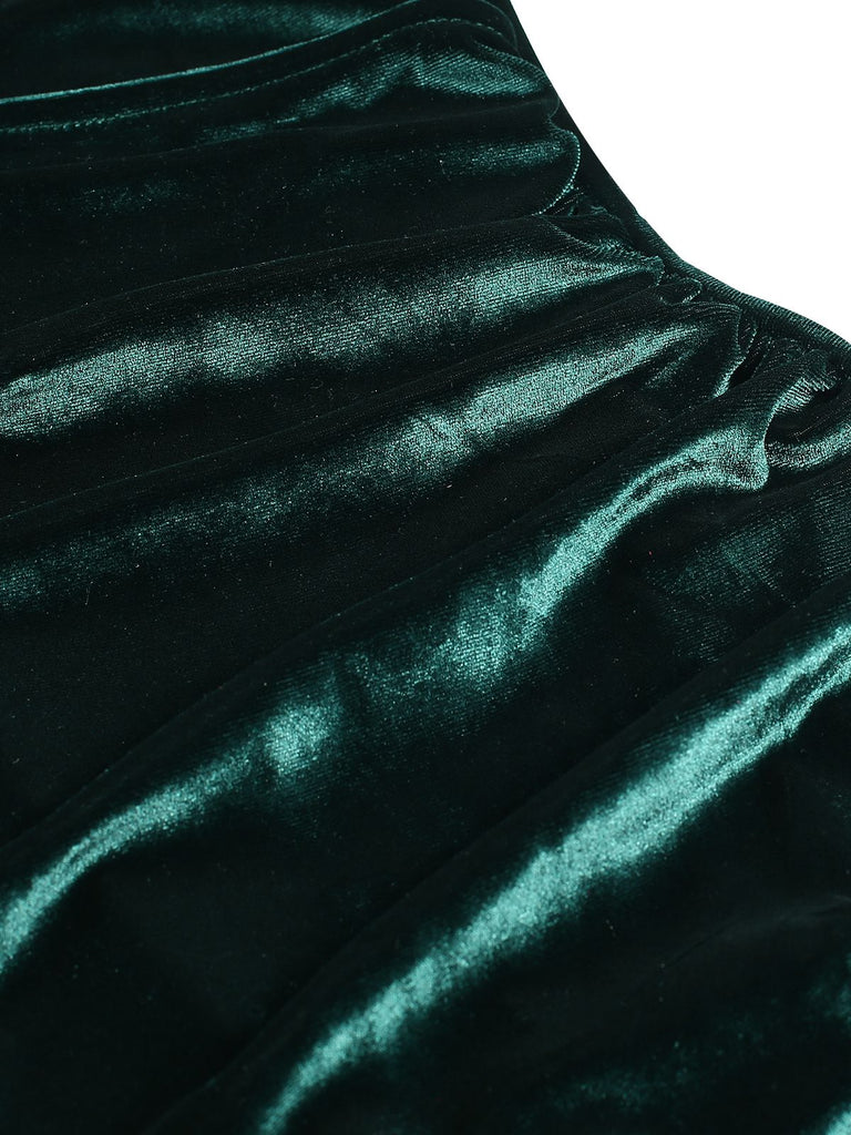 green velvet topshop dress Green velvet Topshop dress Cut out detail Size