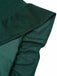 She slips into this Dark Green 1940s V-Neck Ruffles Solid Dress and suddenly it's a 1940s daydream