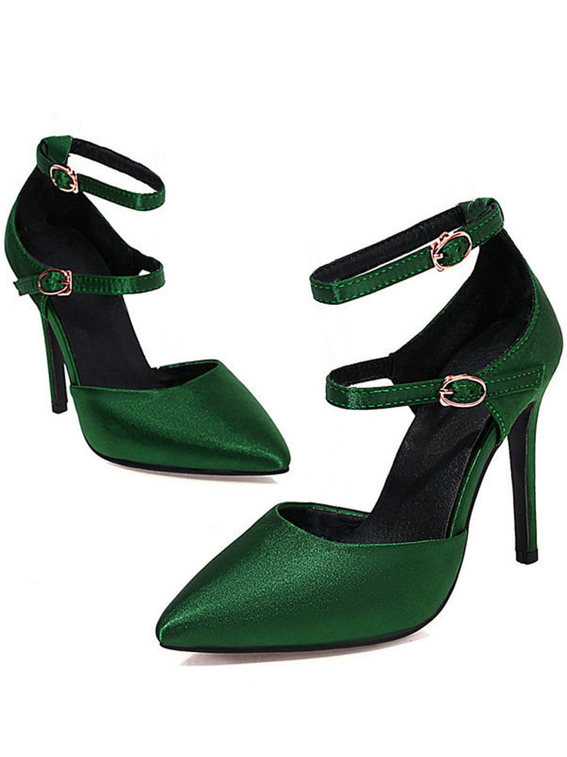 green high heels dress shoes Victoria Beckham Resort 2022 Green Cami Slip Dress – EXCHANGE STORE