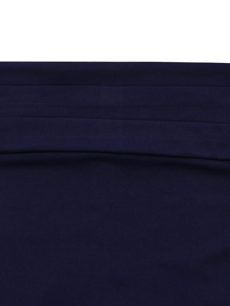 Deep Blue 1950s Vintage Retro Dress 4