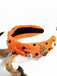 Devil Pumpkin Ghost Rhinestone Knotted Headband - vintage fashion, retro style