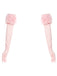 Faux Fur Trim Long Gloves - vintage fashion, retro style