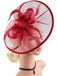Feather Fascinator Hat With Veil - vintage fashion, retro style