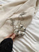 Flower Shape Alloy Chain Mini Bag - vintage fashion, retro style