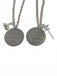 She adds this Friendship Pendant Best Gift Necklace and suddenly it's vintage perfection