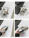 Funny Five Pointed Star Chain Crossbody Bag - vintage fashion, retro style