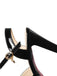 Glitter PU Leather High Heel Sandals: timeless vintage elegance she makes her own