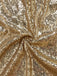 Gold 1920s Sequined Backless Evening Maxi Dress - vintage dress, retro fashion, Gatsby party