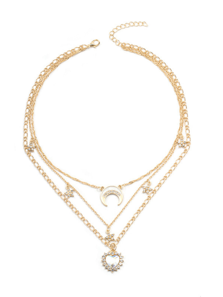 Gold-Layered-Celestial-Rhinestone-Heart-Pendant-Necklace, lace
