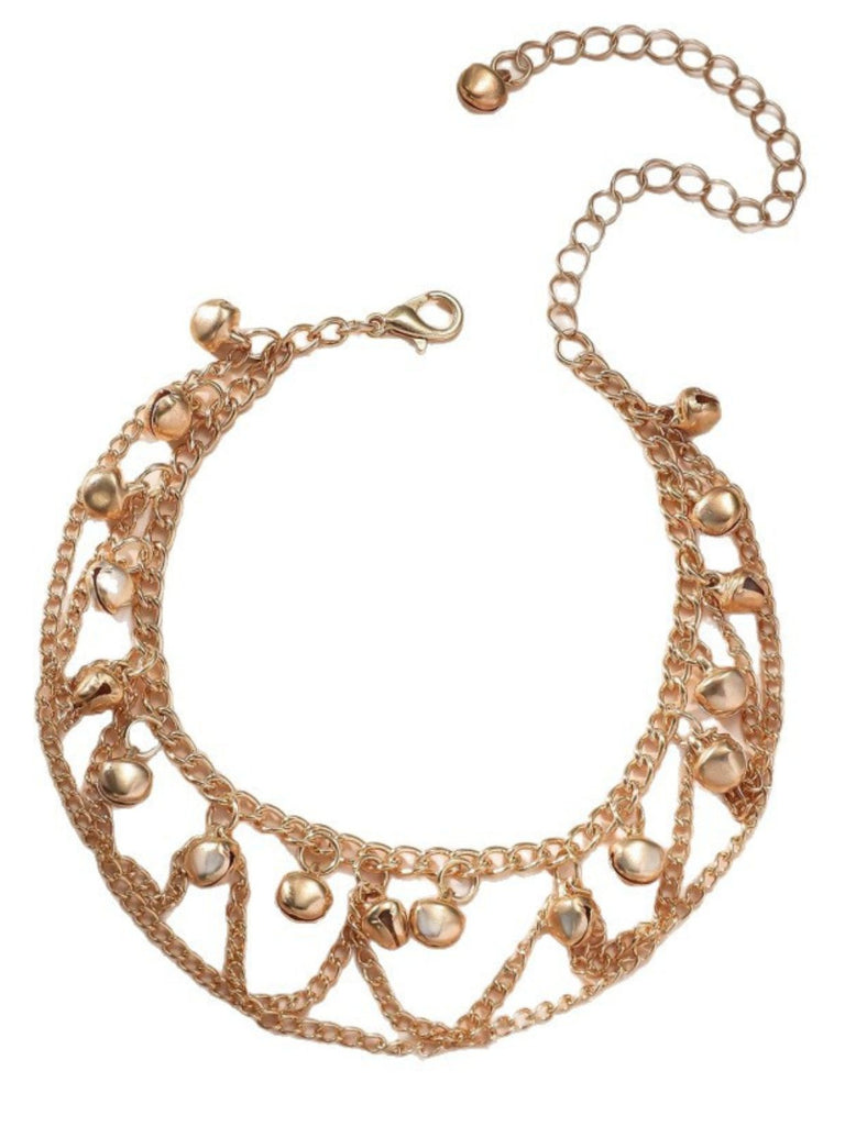 Gold Anklet Chain Jewelry 2