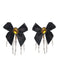 Gothic Bow Skeleton Hand Hair Clip - vintage fashion, retro style