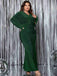 This Green 1930s Solid Glitter V-Neck Mermaid Dress wraps her in 1930s elegance, one twirl at a time