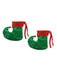 Green 1940s Christmas Elf Dress Set - vintage dress, retro fashion