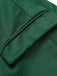 Green 1940s Solid Double-Breasted Coat, vintage coat, retro outerwear - perfect for women who love vintage and retro fashion