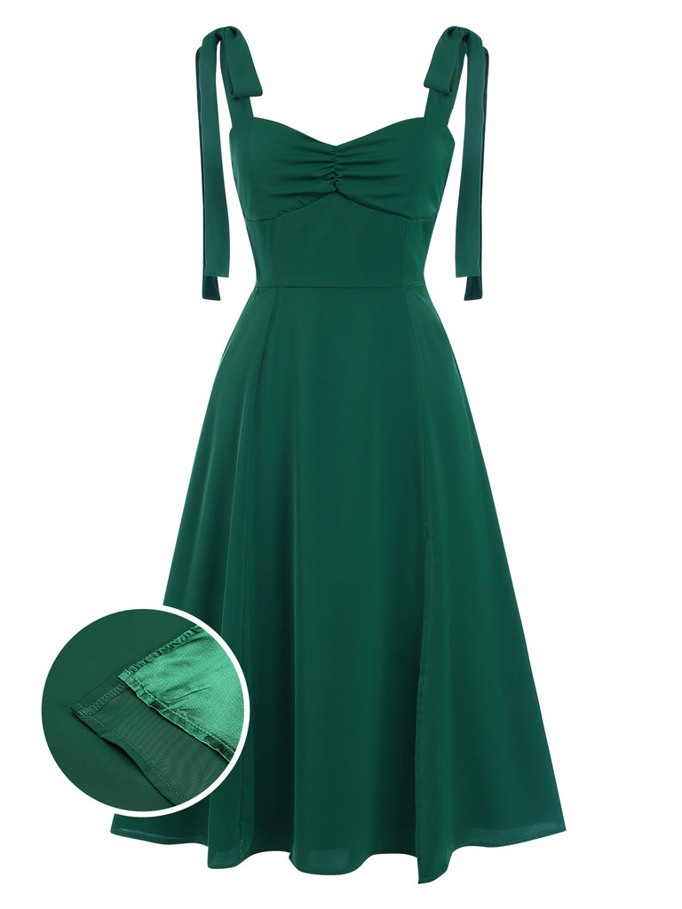 green emerald velvet dress Baudelaire Wiggle Dress in Hunter Green