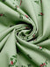 Green 1940s V-Neck Floral Lantern Sleeves Dress, vintage dress, retro fashion, floral print - perfect for women who love vintage and retro fashion