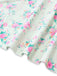 Green 1950s Floral Square Neck Dress 8
