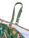 [Plus Size] Green 1950s Floral Drawstring Swimsuit Set, vintage swimsuit, pin-up swimwear - perfect for women who love vintage and retro fashion