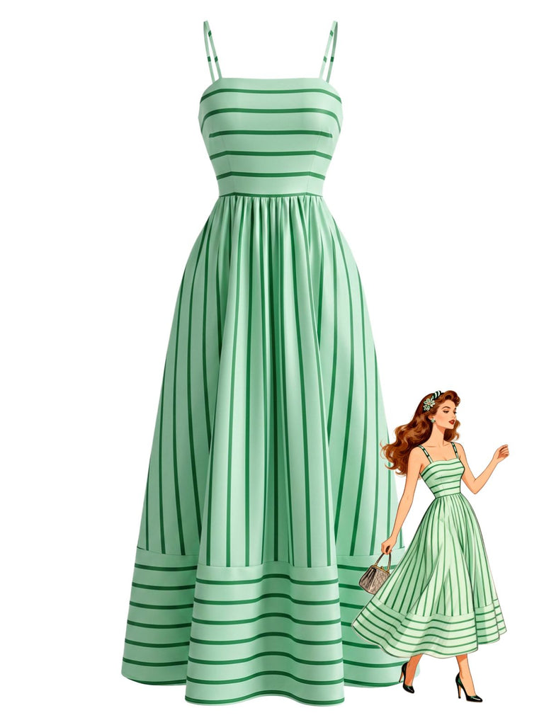 Pale Green 1950s Vintage Retro Top 2