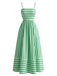 Pale Green 1950s Vintage Retro Top 3