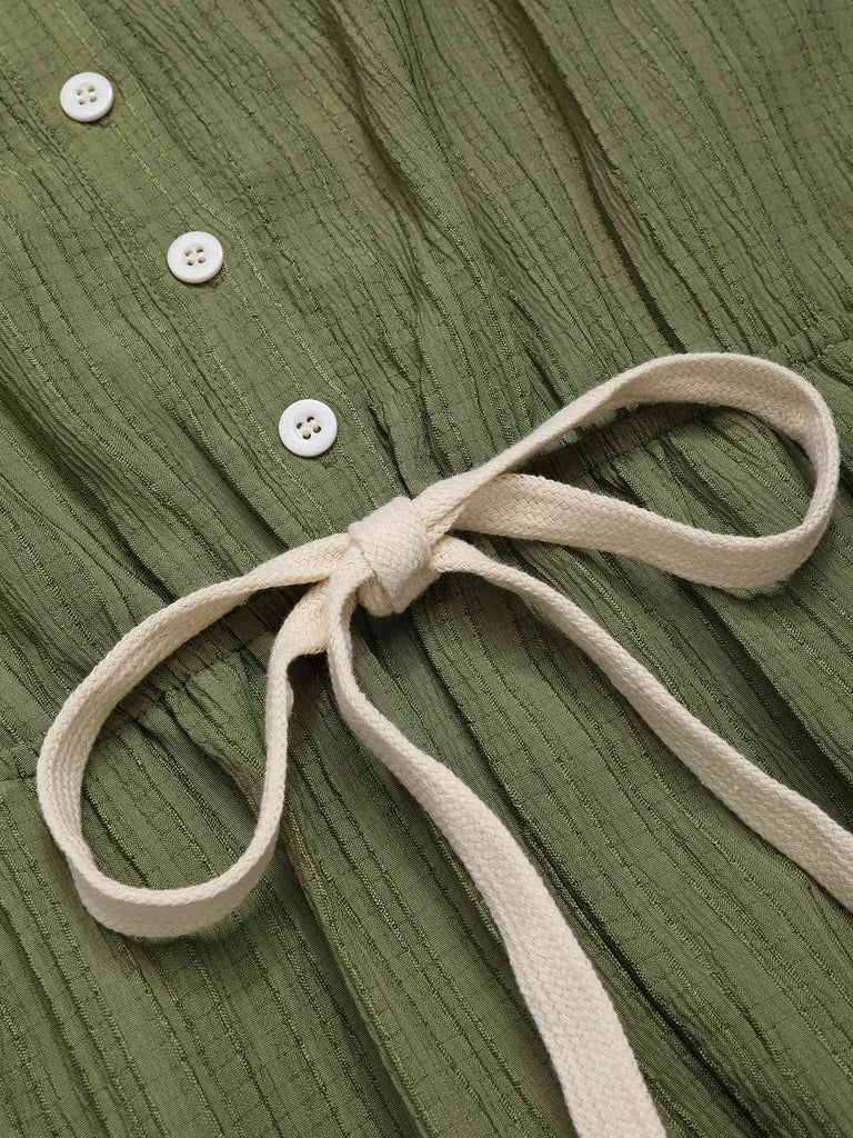 1950s VNeck Textu Pocket Romper | 1950s | vintage romper, retro jumpsuit