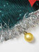 Green 1960s Bow & Christmas Bell Sequin Dress - vintage dress, retro fashion