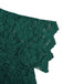 Green 1960s Floral Solid Bodycon Dress — the kind of 1960s dress that makes strangers smile
