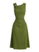 Green 1960s Vintage Classic Dress 3