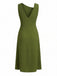 Green 1960s Vintage Classic Dress 4