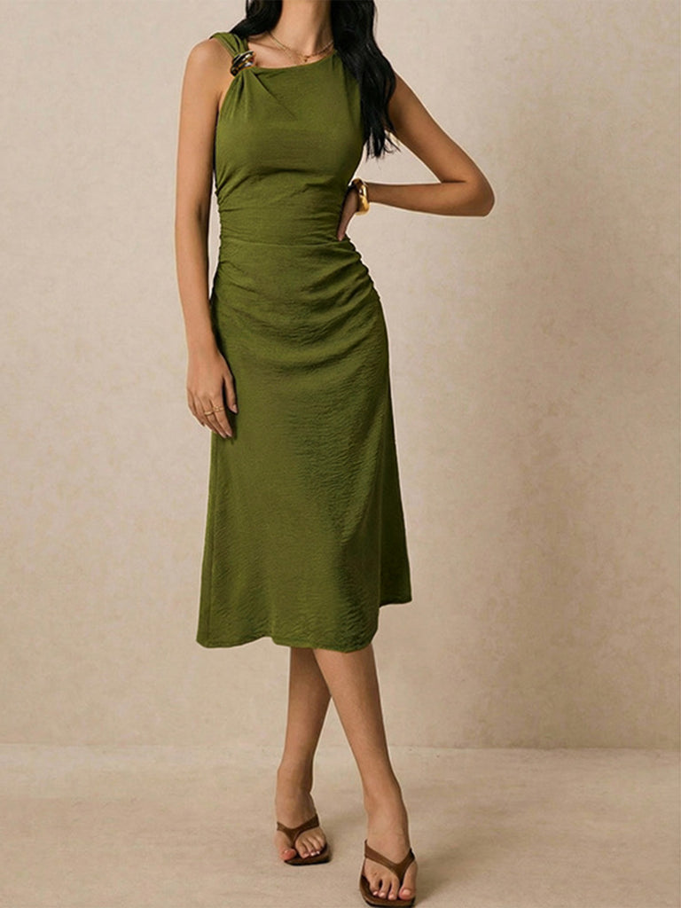 Green 1960s Vintage Classic Dress 5