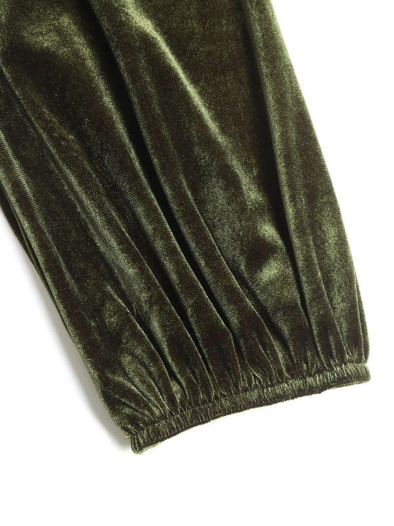 Green 1960s Solid Sweetheart Wrap Dress — the kind of 1960s dress that makes strangers smile