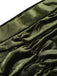 Green 1960s Solid Wrinkles Velvet Skirt, vintage skirt, retro style - perfect for women who love vintage and retro fashion