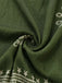She finds her 1970s story in this Green 1970s Wide-Legs Bohemian Bandeau Jumpsuit