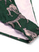 Green Jaguar Vintage Halter One-piece Swimsuit — vintage elegance for the modern woman