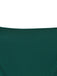 Close-up of a dark green fabric texture on a white background
