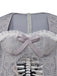 Grey 1930s Halloween Ghost Bride Mesh Dress - vintage dress, retro fashion