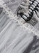 Grey 1930s Halloween Ghost Bride Mesh Dress - vintage dress, retro fashion