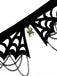 Halloween Black Spider Web Gothic Necklace — vintage elegance for the modern woman