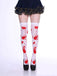 & Halloween Blood Stain Thigh-High Stockings - vintage fashion, retro style