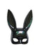 Halloween Easter Bunny Half Face Mask, vintage fashion, retro style - perfect for women who love vintage and retro fashion
